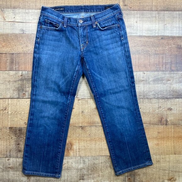 Women's Citizens of Humanity Low Waist Cropped Jeans size 27 - Picture 4 of 7